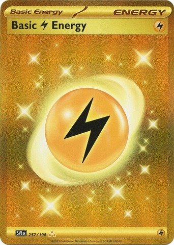 Basic Lightning Energy - 257/198 - Scarlet & Violet Base Set